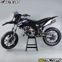 Kit decorativo Derbi  DRD, Gilera SMT, RCR  (XNUMX - XNUMX) Gencod  azul