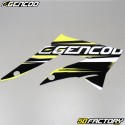 Decoration  kit Gencod Derbi  DRD, Gilera SMT, RCR  (XNUMX to XNUMX) yellow