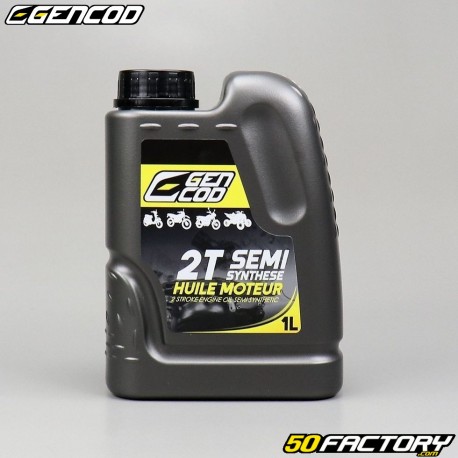 Engine oil 2T  Gencod semi synthesis 1L