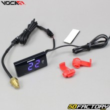 Thermometer Voca Racing  0-120 ° C, LED universell blau 