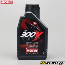 Engine oil 4T 5W40 Motul 300V Factory Line 100% synthetic Ester Core 1L