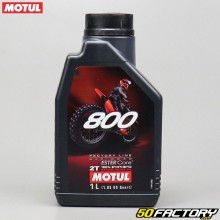 Motoröl 2T Motul 800 Factory Line Off Road 100% synthetisch Ester Core 1L