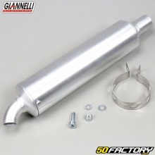 Round universal silencer Giannelli alu (length 260 mm Ø28mm)