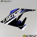 Dekor kit Gencod Derbi Senda, Gilera SMT, RCR  (von XNUMX) blau