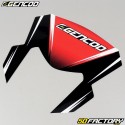 Kit decorativo Gencod Derbi Senda, Gilera SMT, RCR  (de XNUMX) rojo