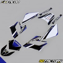 Dekor-kit Gencod Derbi Senda DRD Racing (2004 bis 2010) blau