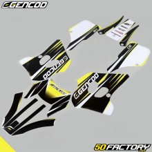 Dekor-kit Gencod Suzuki RMX et SMX  gelb