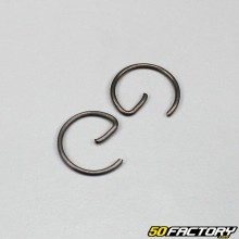 Piston pin clips Ø12 mm (form G) Derbi,  AM6 Minarelli... (set of 2)
