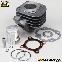 Cylindre piston fonte Ø40 mm Minarelli horizontal air Mbk Ovetto, Yamaha Neo's... 50 2T Fifty