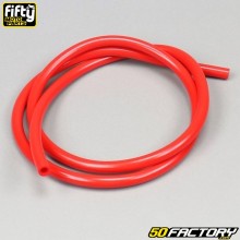 Manguera de combustible Ø5x8 mm Fifty rojo (1 metro)