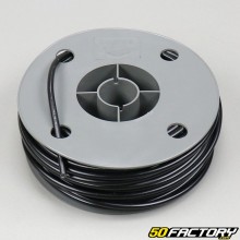 Guaina del cavo acceleratore, starter, decompressore e freno nero 5 mm (25 metri)