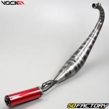Exhaust pipe Voca Rookie low passage Beta RR 50 (from 2011) red silencer