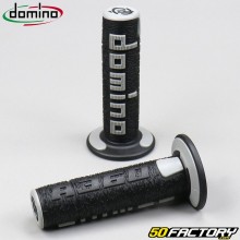 Handle grips Domino A360 cross black and gray