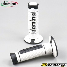 Handle grips Domino A260 cross white and black