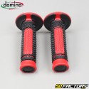 Punhos Domino  AXNUMX cross  preto e vermelho