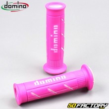 Handle grips Domino A250 pink and white