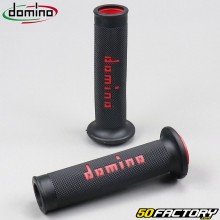 Handle grips Domino A010 black and red