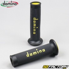 Handle grips Domino A010 black and yellow