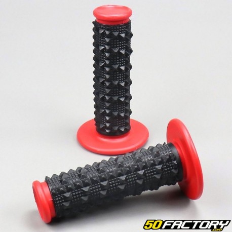 Handle grips cross 3D red