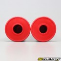 Handle grips cross 3D red