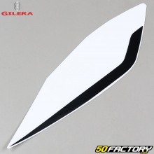 Sticker origine de carénage arrière gauche inférieur Gilera SMT et RCR (2011 - 2017) blanc et noir