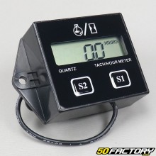 Universal hour counter and tachometer