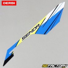 Original upper right rear fairing sticker Derbi Senda Xtreme (from 2018) blue