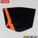 Origem da placa do farol da etiqueta Derbi Senda,  Gilera SMT,  RCR,  Aprilia RX et  SX (de 2018) preto e vermelho