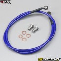 Mangueira do freio dianteiro Racing  XNUMXcm XNUMXMX azul