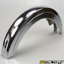 Rear mudguard with flaps Peugeot 103 Sp, MVL... chrome V1