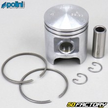 Piston et segments Ø 39.93mm Peugeot horizontal air Ludix, Speedfight 3... Polini