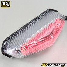 White LED DRX light with integrated indicators