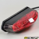 Black rear light with DRX leds