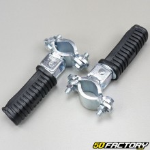 Footrest passenger fixing round swingarm MBK 51, Peugeot 103 SP, MVL...