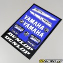 Planche de stickers Yamaha MX 23x33cm