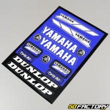 Placa de adesivos Yamaha MX 23x33cm