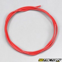 Electric wire 0.5 mm universal red (by the meter)