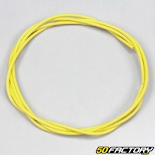 Electric wire 0.5 mm universal yellow (by the meter)
