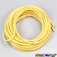 Electric wire universal 0.5 mm yellow (5 meters)