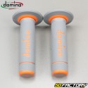 Maniglie Domino racing cross arance e grigio