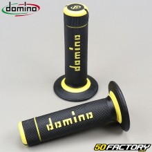 Handle grips Domino A020 cross yellow and black