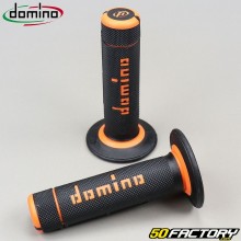 Handle grips Domino A020 cross oranges and blacks