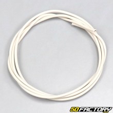 Fil électrique 1 mm universel blanc (au mètre)