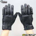 Handschuhe Restone  CE-zugelassenes schwarzes Motorrad