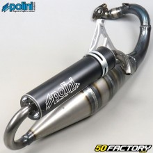 Exhaust pipe Polini  scooter team XNUMX Peugeot  horizontal Ludix, Speedfight  XNUMX ... XNUMX XNUMXT