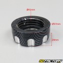 Tapa del tanque de combustible de carbono Derbi,  Gilera,  Aprilia