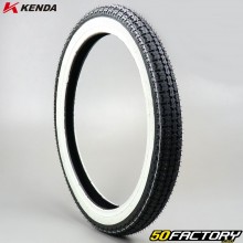 Neumático 2 1 / 4-16 Kenda  K252 lados blancos ciclomotor