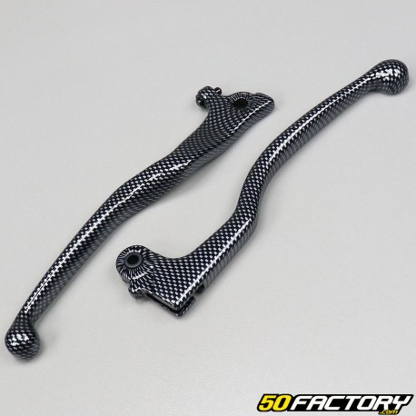 Front brake levers and clutch Aprilia RS  XNUMX (XNUMX to XNUMX) carbon