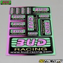 Placa de adesivos Bud Racing Classic  XNUMXxXNUMXcm