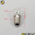 Screw bulb 14V 7W E10